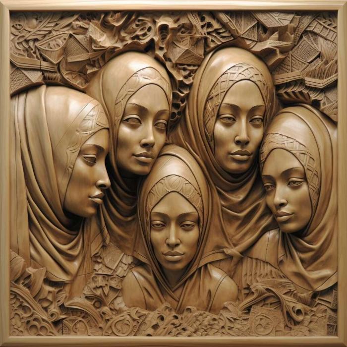 نموذج ثلاثي الأبعاد لآلة CNC 3D Art 